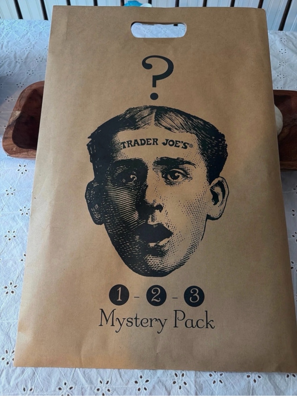 Trader Joe's Mystery Pack Of 3 Surprise
Shopping Bags New Sealed 2025